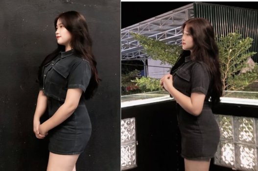 Em gái hấp dẫn thích thú trong không gian tình cảm