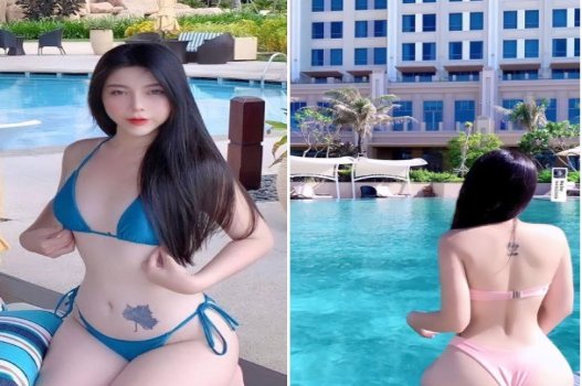 Gái xinh chân dài mông má đều căng quyến rũ