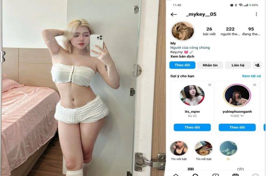 Sex Việt Nam Mykey Tiktoker gái xinh